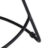 Gavin Bar Stools 2 pcs Solid Mango Wood - Close-Up Angle