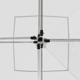 Professional Folding Party Tent Aluminium 3x3 m White