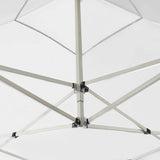 Professional Folding Party Tent Aluminium 3x3 m White - 45-Degree Angle