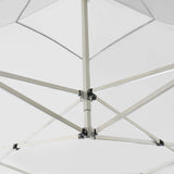 Professional Folding Party Tent with Walls Aluminium 3x3 m White - Low Angle