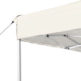 Professional Folding Party Tent Aluminium 4.5x3 m Cream - 45-Degree Angle