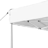 Professional Folding Party Tent Aluminium 4.5x3 m White - 45-Degree Angle