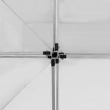 Professional Folding Party Tent Aluminium 4.5x3 m White
