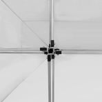 Professional Folding Party Tent Aluminium 4.5x3 m White
