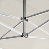 Professional Folding Party Tent with Walls Aluminium 4.5x3 m Cream - Extra Image