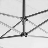 Professional Folding Party Tent with Walls Aluminium 4.5x3 m White - Extra Image