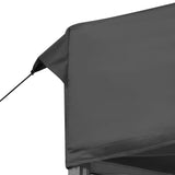 Professional Folding Party Tent Aluminium 6x3 m Anthracite - 45-Degree Angle