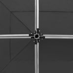Professional Folding Party Tent Aluminium 6x3 m Anthracite
