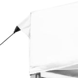 Professional Folding Party Tent Aluminium 6x3 m White - 45-Degree Angle