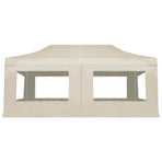 Professional Folding Party Tent with Walls Aluminium 6x3m Cream
