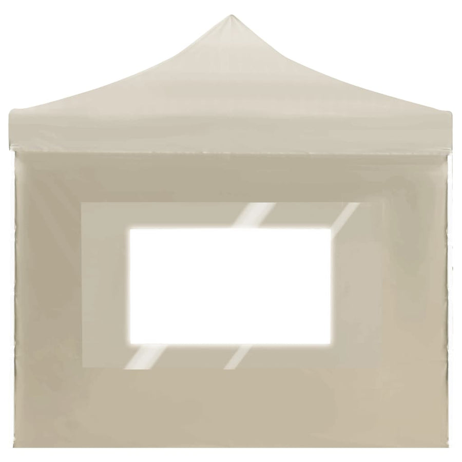 Professional Folding Party Tent with Walls Aluminium 6x3m Cream