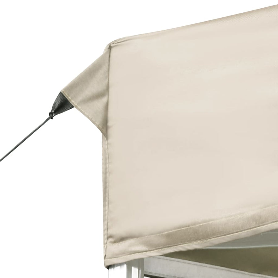 Professional Folding Party Tent with Walls Aluminium 6x3m Cream