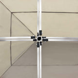 Professional Folding Party Tent with Walls Aluminium 6x3 m Cream - Extra Image