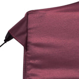 Professional Folding Party Tent with Walls Aluminium 6x3 m Wine Red