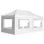 Professional Folding Party Tent with Walls Aluminium 6x3m White