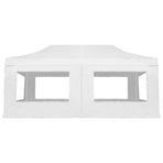 Professional Folding Party Tent with Walls Aluminium 6x3m White