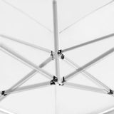 Professional Folding Party Tent with Walls Aluminium 6x3 m White - Extra Image