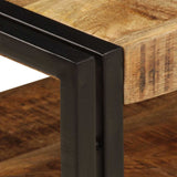 TV Cabinet 120x35x45 cm Solid Mango Wood - Extra Image