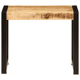 Nesting Tables 3 pcs Solid Mango Wood - Close-Up Angle