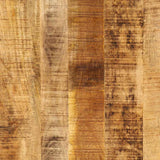 Dining Table 200x100x75 cm Solid Mango Wood - 45-Degree Angle