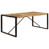 Dining Table 200x100x75 cm Solid Mango Wood - Extra Image
