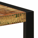 Dining Table 140x70x75 cm Solid Reclaimed Wood - 45-Degree Angle