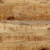 Coffee Table 120x60x40 cm Solid Mango Wood - 45-Degree Angle