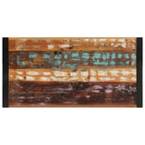 Coffee Table 120x60x40 cm Solid Reclaimed Wood - Side View