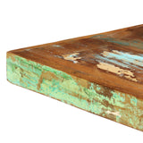 Dining Table 160x80x75 Cm Solid Reclaimed Wood - 45-Degree Angle