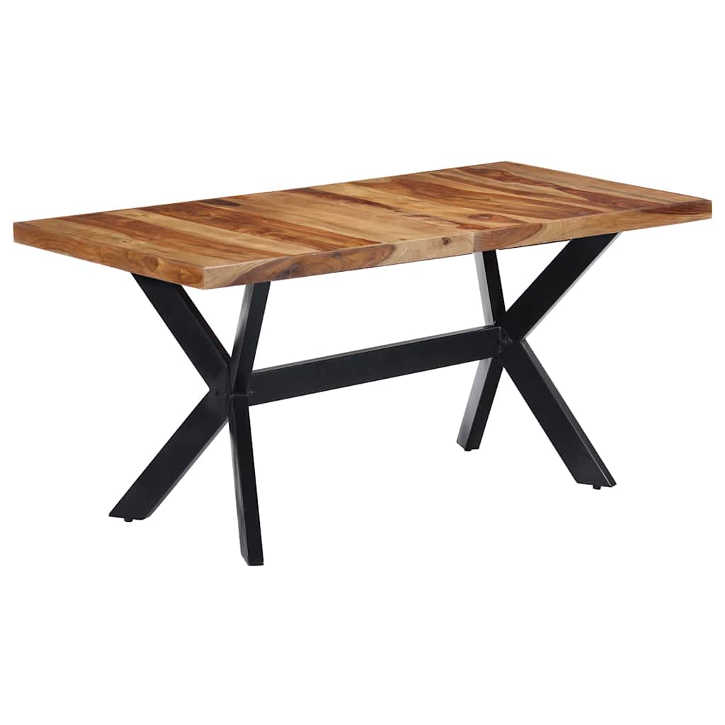 Dining Table 160x80x75 cm Solid Acacia Wood