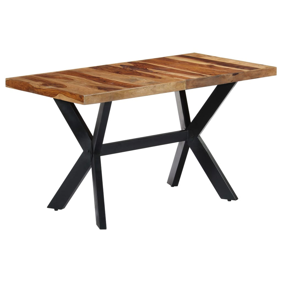 Dining Table 140x70x75 cm Solid Acacia Wood