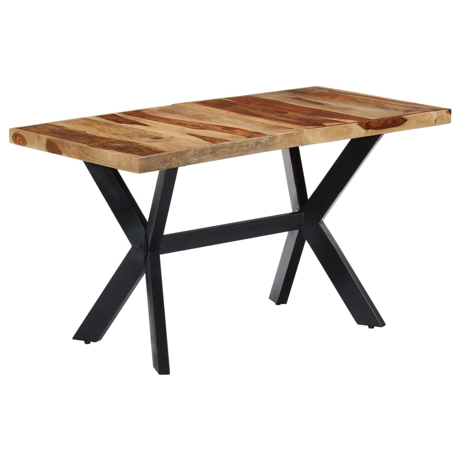 Dining Table 140x70x75 cm Solid Acacia Wood