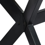 Dining Table 120x60x75 cm Solid Rough Mango Wood