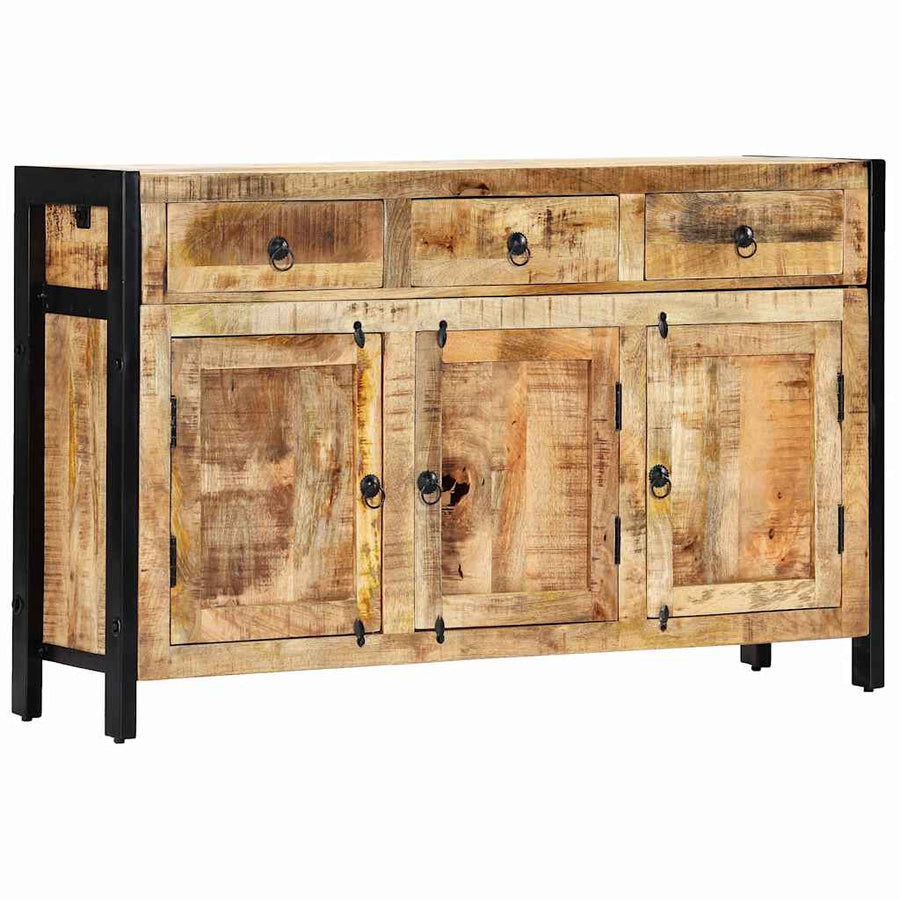 Sideboard 120x35x76 cm Solid Mango Wood