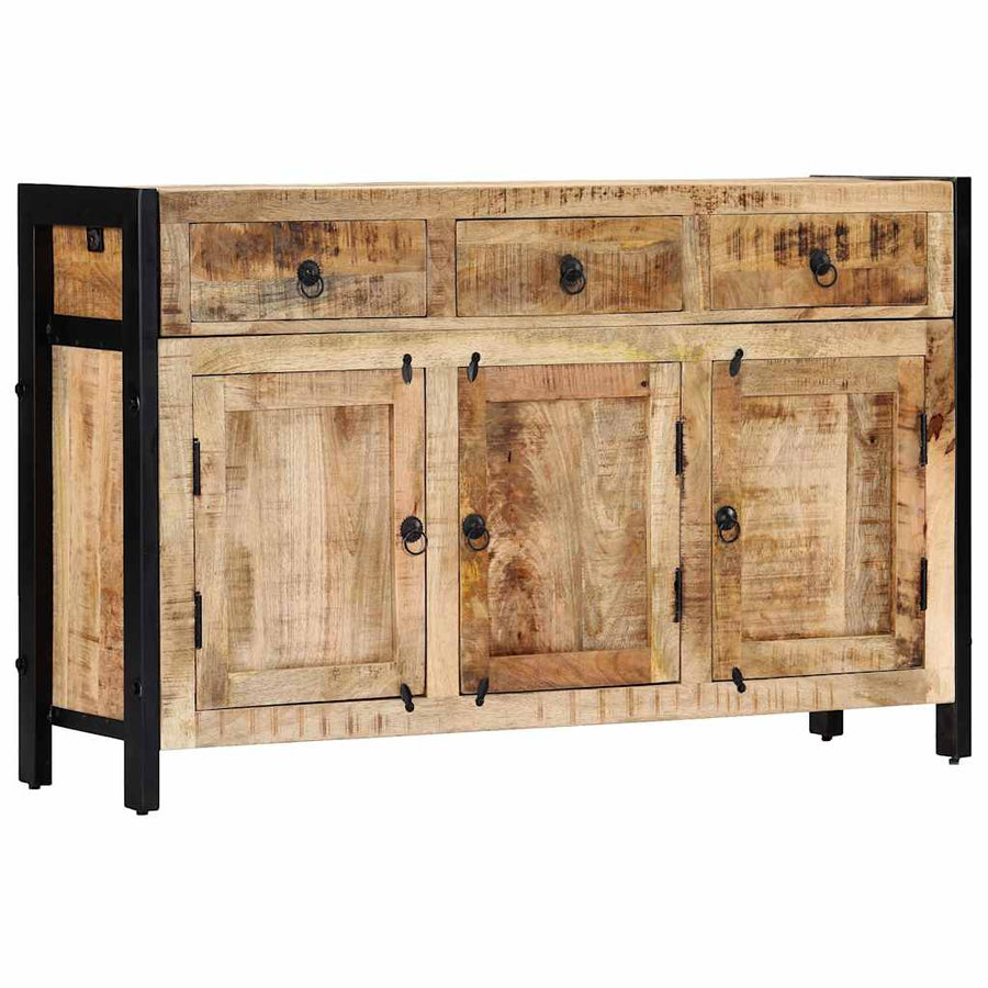 Sideboard 120x35x76 cm Solid Mango Wood