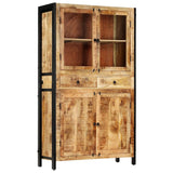 Highboard 100x40x175 cm Solid Mango Wood
