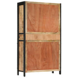 Highboard 100x40x175 cm Solid Mango Wood