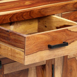 Sideboard 120x35x75 cm Solid Acacia Wood - Extra Image