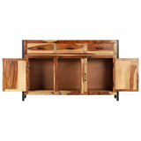 Sideboard 120x35x75 cm Solid Acacia Wood