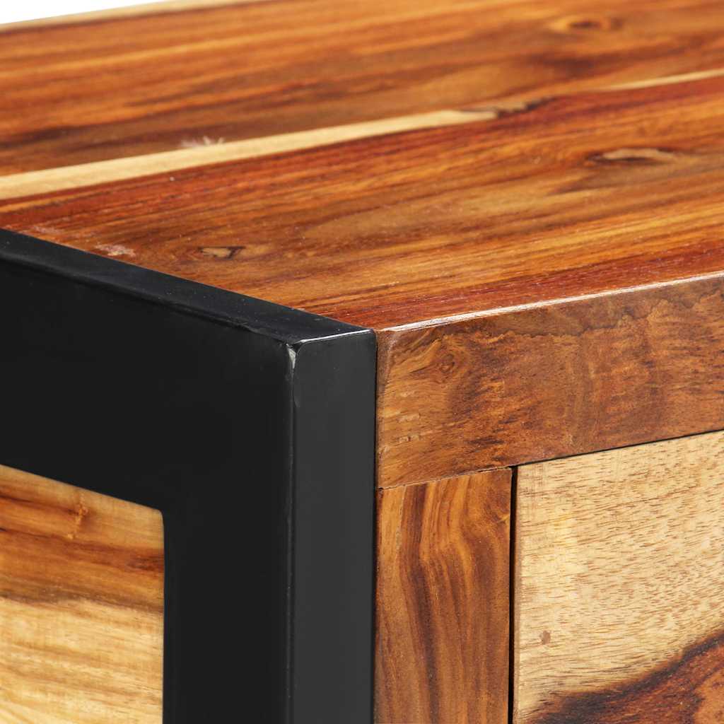 Sideboard 120x35x75 cm Solid Acacia Wood
