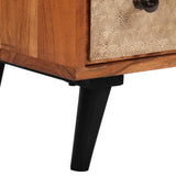 Chest of Drawers 60x30x75 cm Solid Acacia Wood
