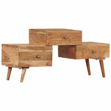 TV Cabinet 108x30x49 cm Solid Acacia Wood - Extra Image