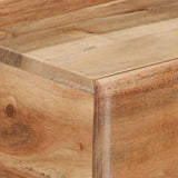 TV Cabinet 108x30x49 cm Solid Acacia Wood