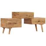 TV Cabinet 108x30x49 cm Solid Acacia Wood - Extra Image