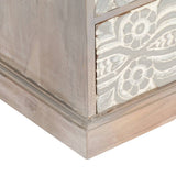 TV Cabinet 120x30x40 cm Solid Acacia Wood - Low Angle