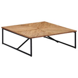 Coffee Table 110x110x36 cm Solid Acacia Wood - Extra Image