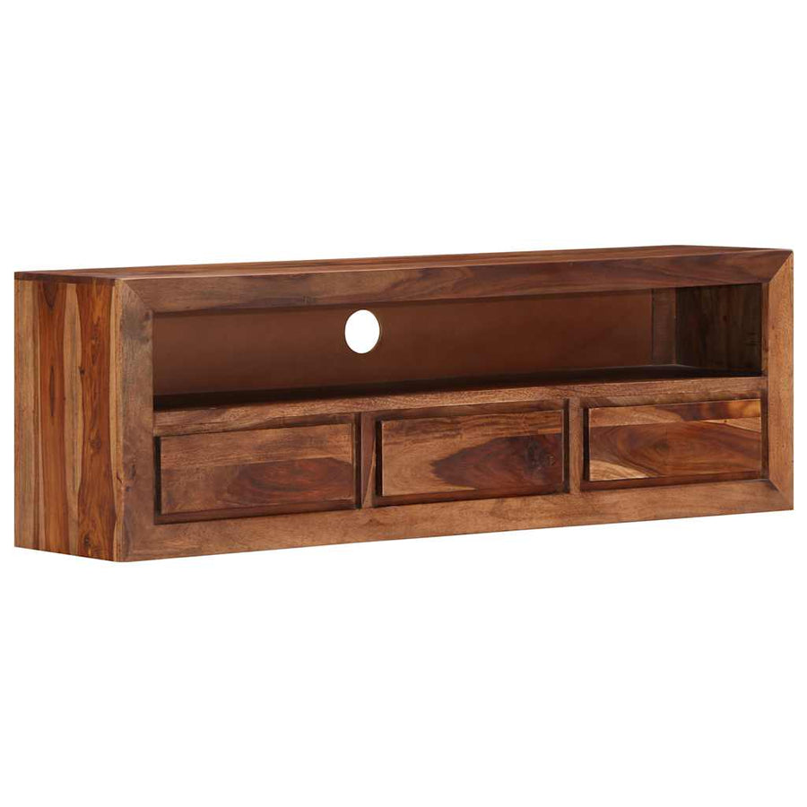 TV Cabinet 120x30x40 cm Solid Acacia Wood