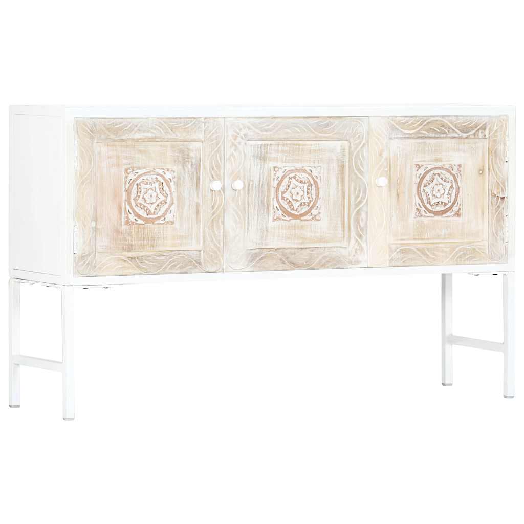 Side Cabinet 120x30x70 cm Solid Mango Wood