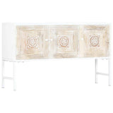 Side Cabinet 120x30x70 cm Solid Mango Wood