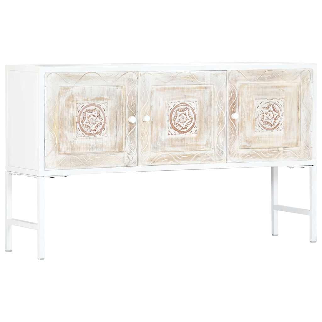 Side Cabinet 120x30x70 cm Solid Mango Wood